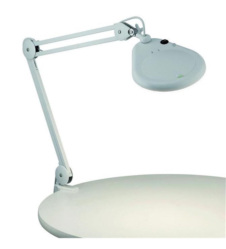 Lampa biurkowa Halltorp ze szkłem powiększającym- DOSTĘPNA OD RĘKI
