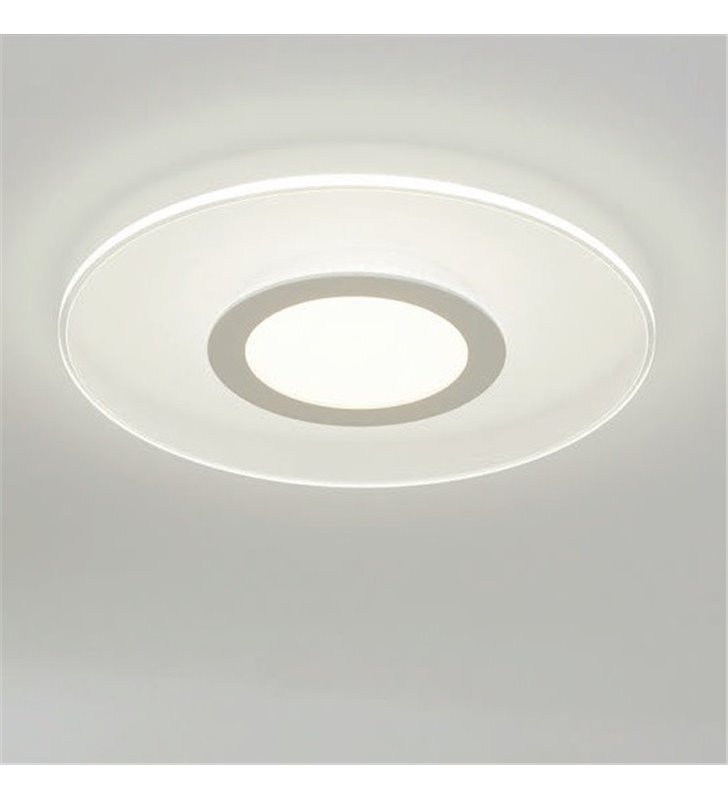 Biały nowoczesny plafon Reducta 380 LED