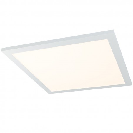 Płaski biały kwadratowy plafon Rosi LED 45cm 3000K